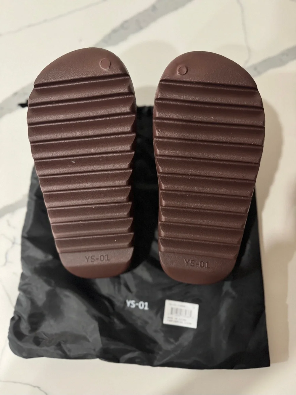 Brown Slide Sandals YS-01